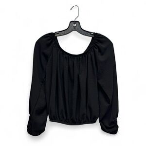 Wild Love Elegant Black Women's Top Small